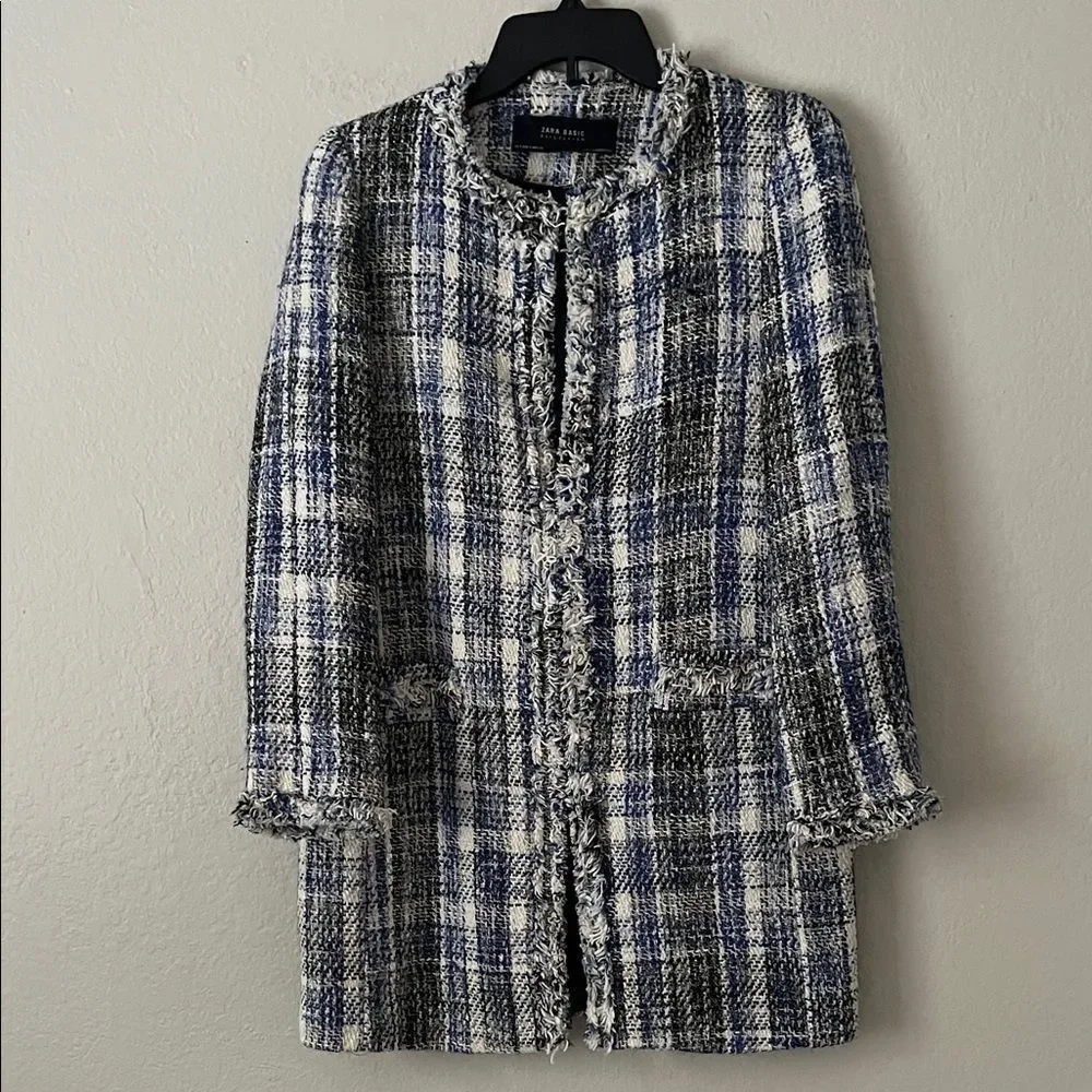 Like New! Zara Tweed Jacket in Size S